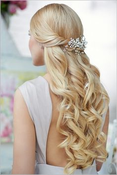 Beautiful Half Up Curly Hairstyles