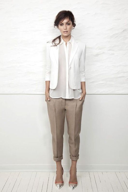 Beautiful Neutral Work Outfits