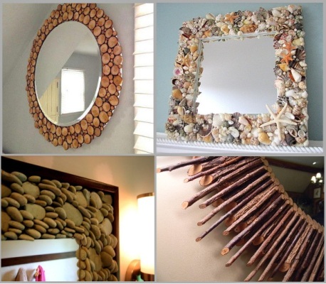 Creative-ideas-to-decorate-your-mirror-using-natural-materials
