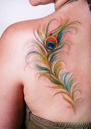 Feather-Tattoo-peacock