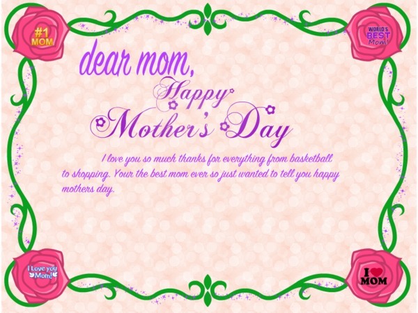 Mothers Day Cards for Your Mother