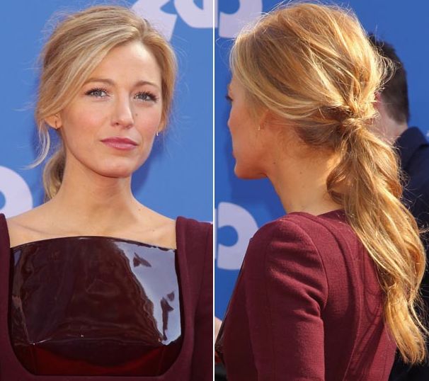 Lovely Low Ponytail Hairstyles