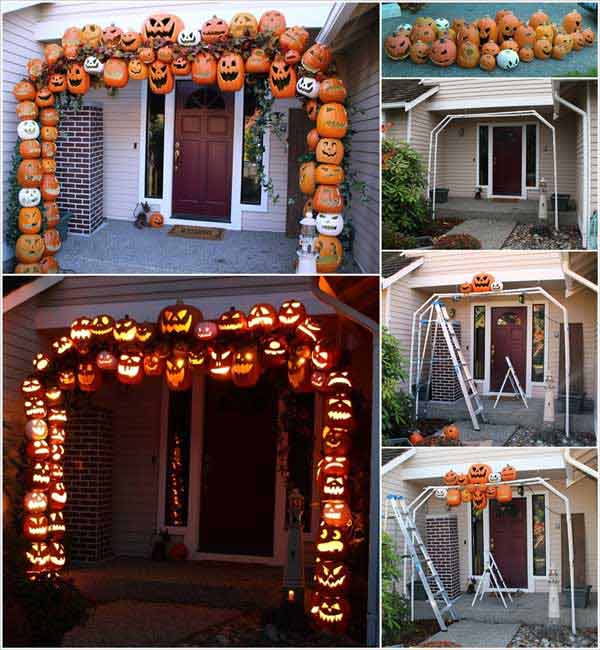 Porch Halloween Decorations