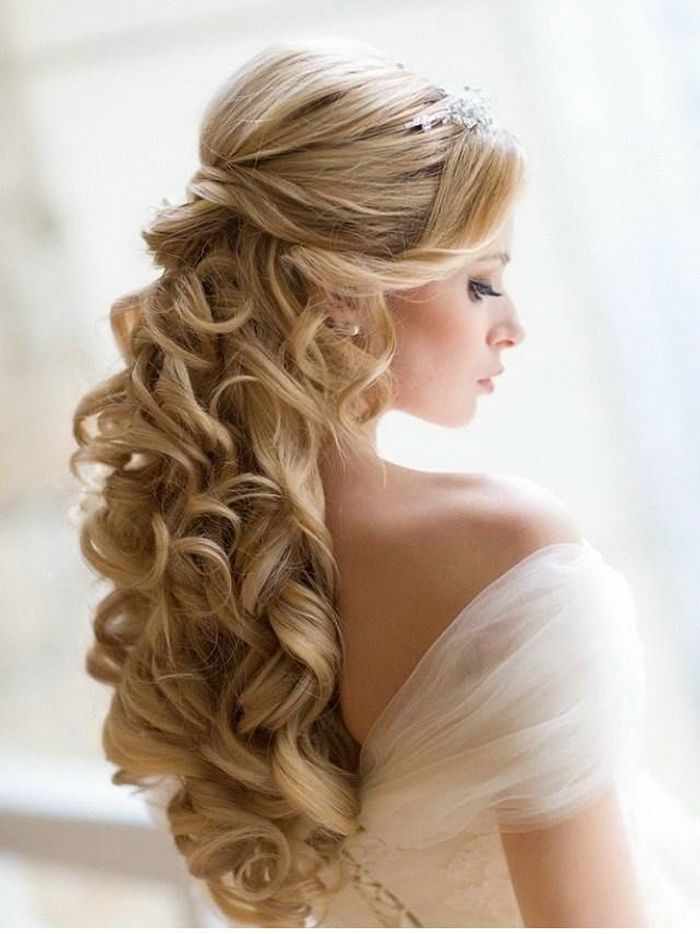 Curly Wedding Hairstyles For Women