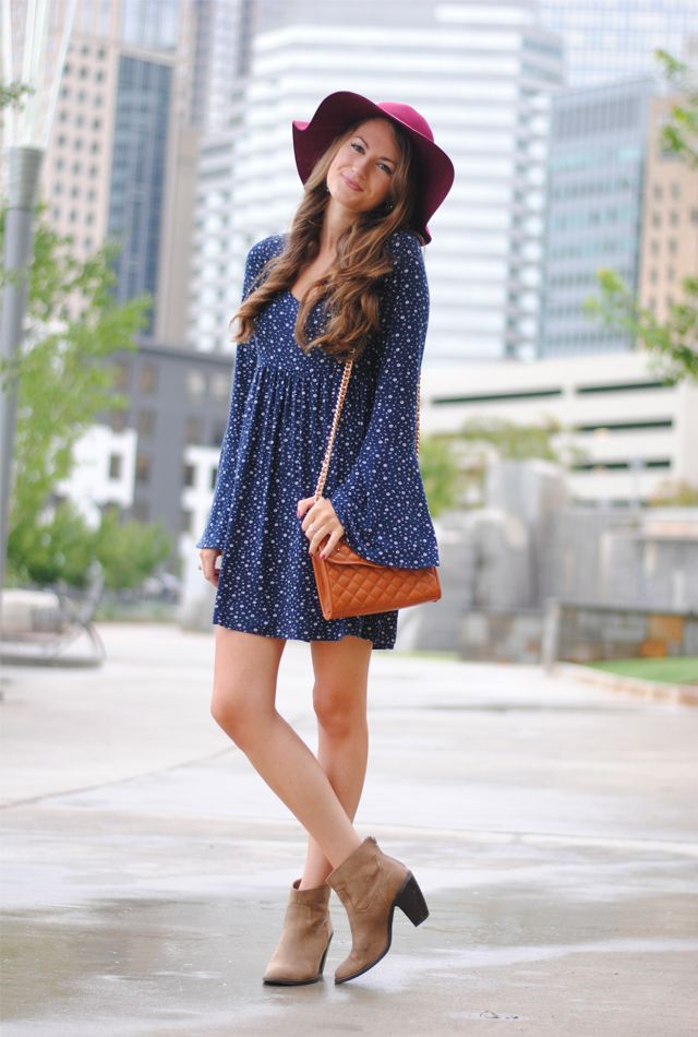 Cute Summer Style Dresses With Boots And Hat