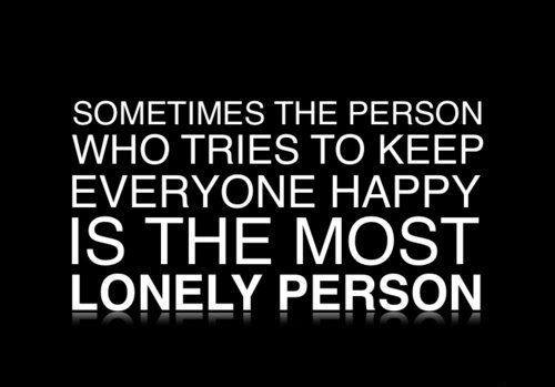 Lonely Feeling Depression Quotes