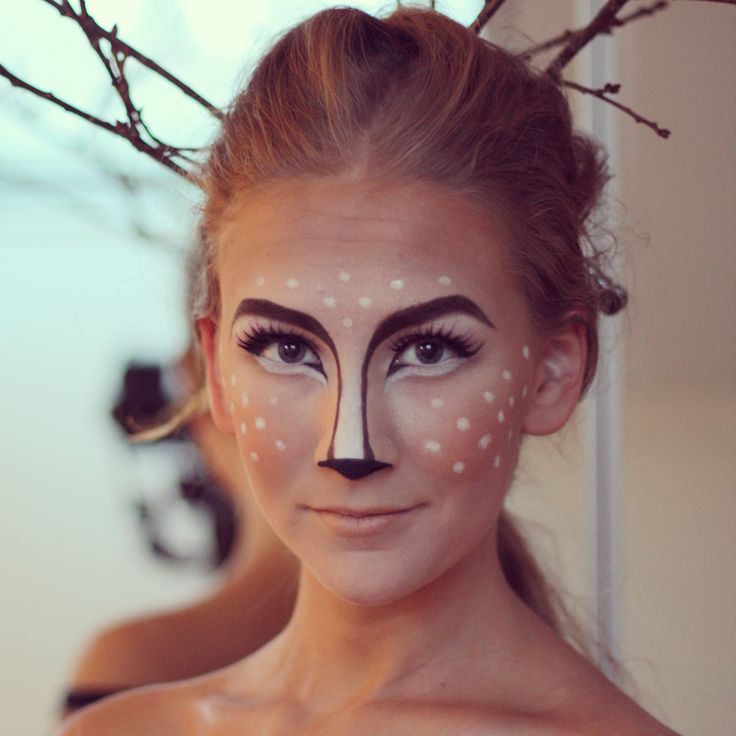 Reindeer Halloween Makeup