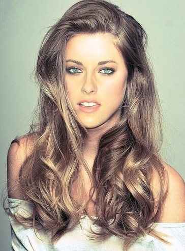 Light Brown Long Hairstyle