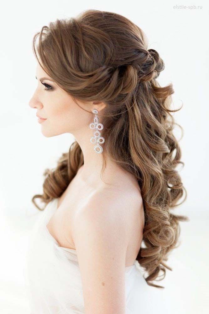 Long Wedding Hairstyle