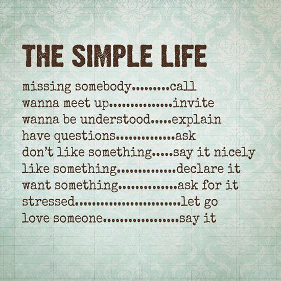 Simple Quotes About Life