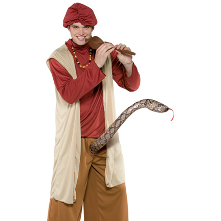 Funny Snake Charmer Costume