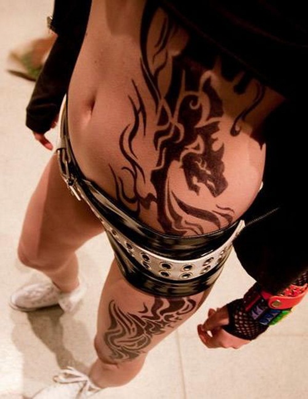 Great Tribal Tattoos For Woman