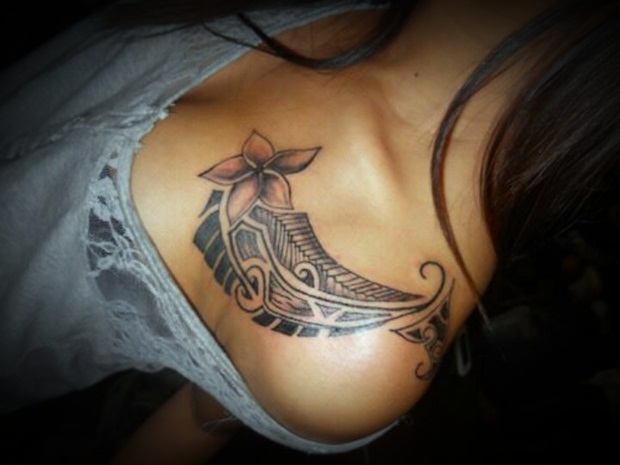 Tribal Tattoos For Woman On Shoulder