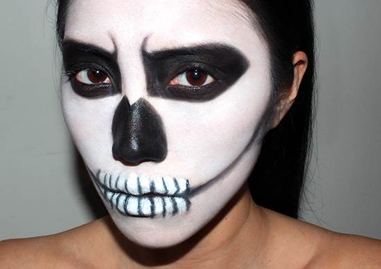 Last Minute Easy Halloween Makeup