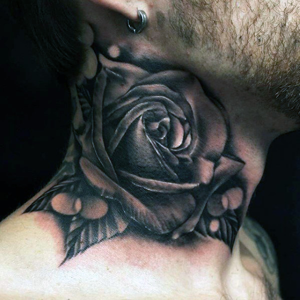 rose-neck-tattoos