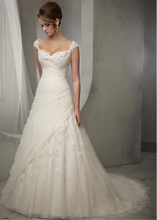 tulle-square-neckline-natural-waistline-a-line-wedding-dress-with-beaded-lace-appliques