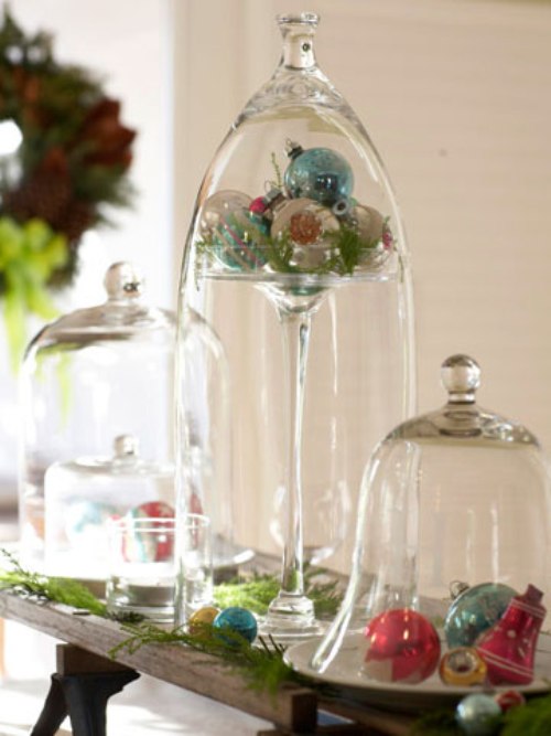 christmas-decorating-ideas-bell-jar-centerpieces
