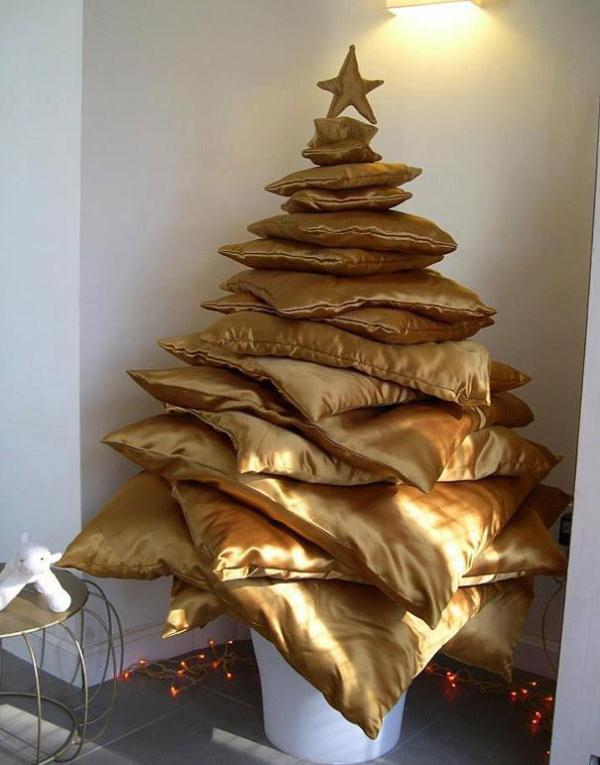 Pillow Christmas Tree Ideas