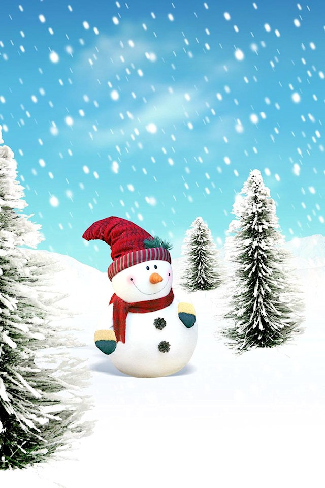 snowman-christmas-hd-wallpapers