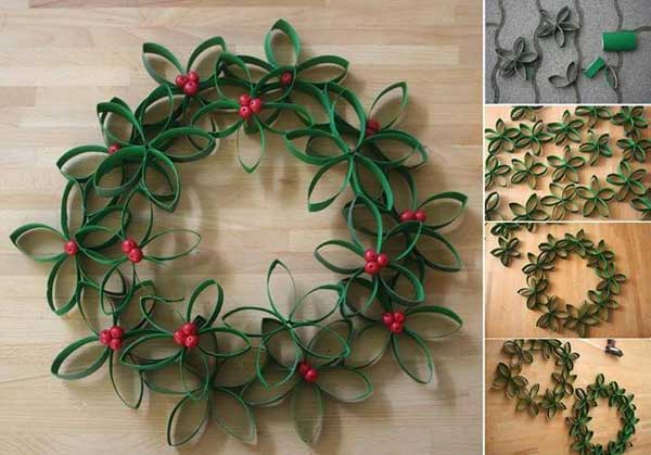 paper-roll-christmas-wreath