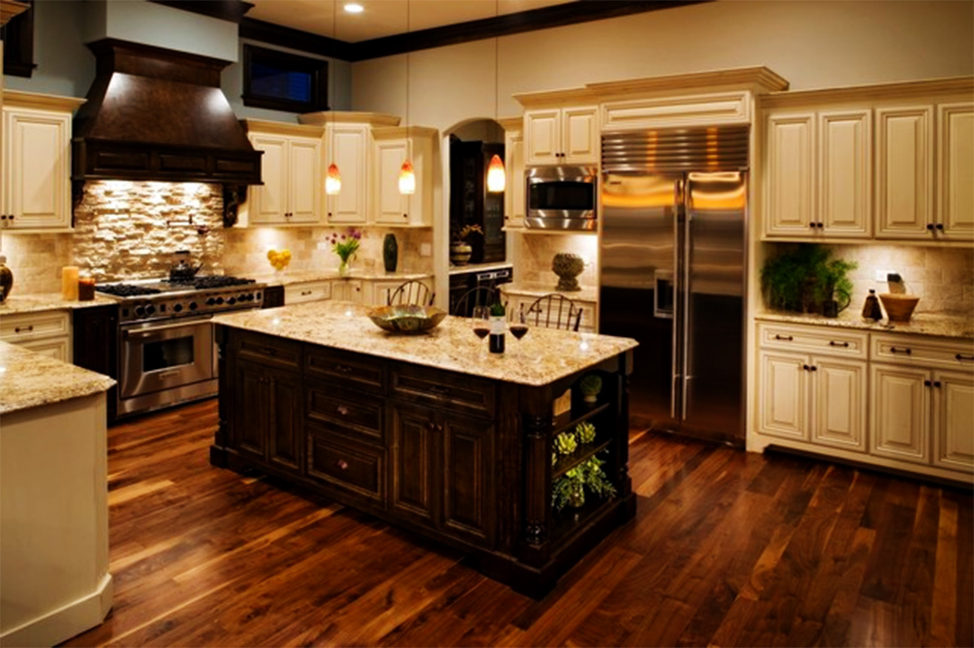 different kitchen design arrangements