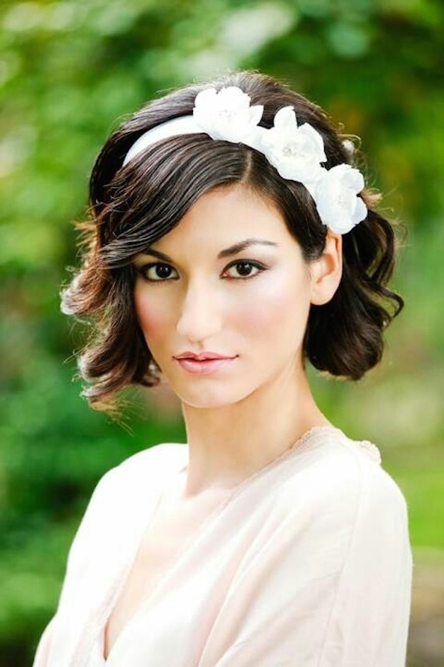 11+ Awesome And Cute Wedding Hairstyles For Short Hair ...