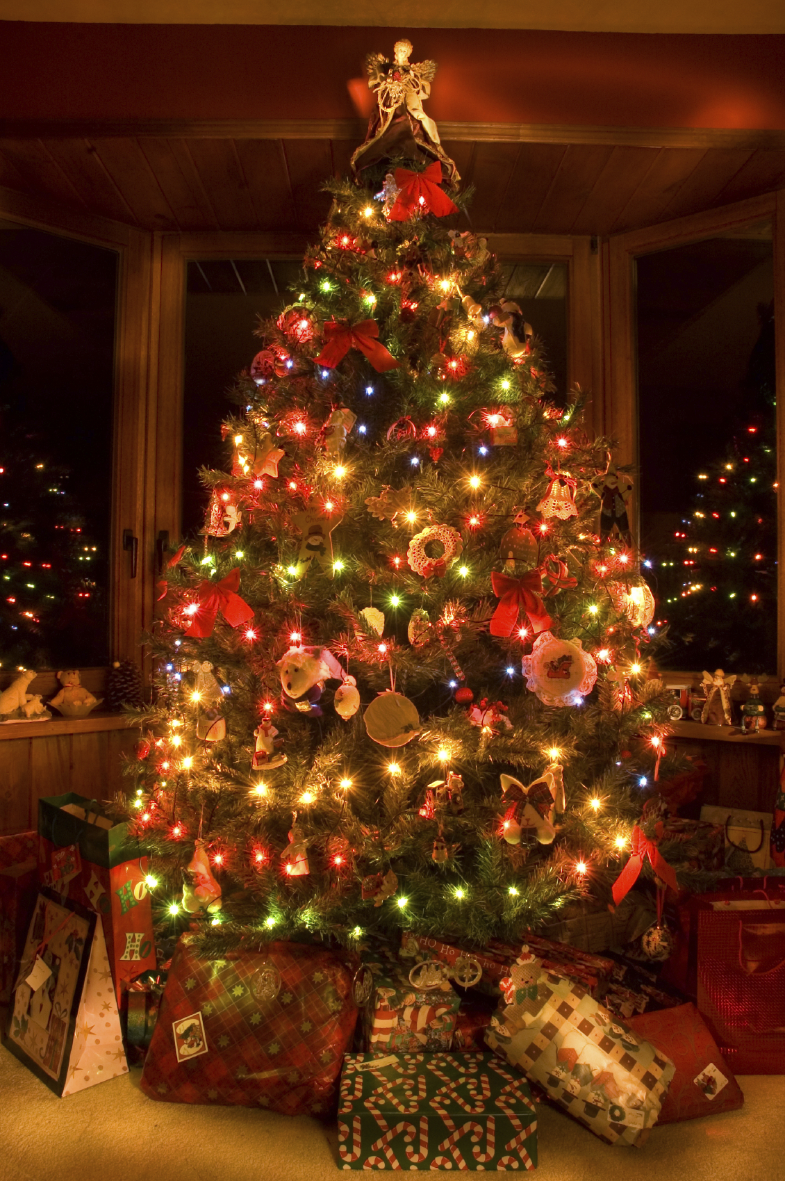 11 Awesome And Dazzling Christmas Tree Lights Ideas ...